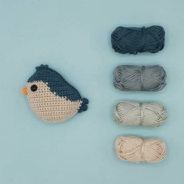 Vogeltje blauw Haakpakket Hardicraft Vogeltje blauw Haakpakket Hardicraft