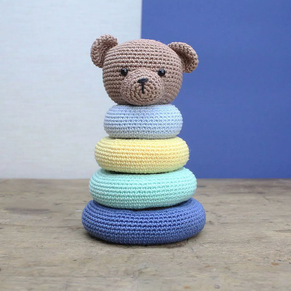 Stapelbeer stapeltoren Haakpakket door Christel Krukkert Hardicraft Stapelbeer stapeltoren Haakpakket door Christel Krukkert Hardicraft