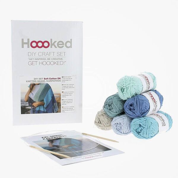 Karpathos Sjaal Breipakket Hoooked Karpathos Sjaal Breipakket Hoooked