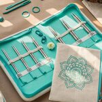 Kindness Korte Verwisselbare Rondbreinaaldenset KnitPro Mindful (3 tot 6mm)