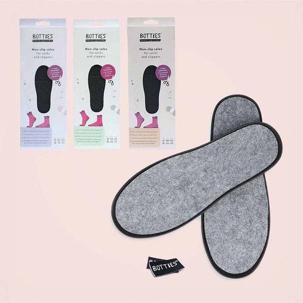 Botties flexibele zolen voor sloffen en slippers KnitPro Botties flexibele zolen voor sloffen en slippers KnitPro