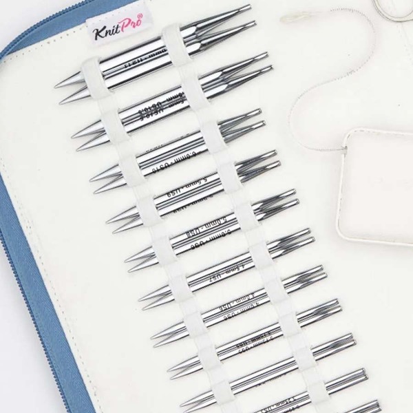 Nova Regal 13cm Standaard Verwisselbare Rondbreinaaldenset 3 tot 8mm KnitPro Nova Regal 13cm Standaard Verwisselbare Rondbreinaaldenset 3 tot 8mm KnitPro