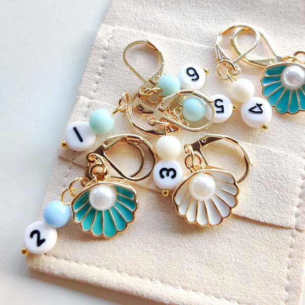 Stekenmarkeerders Zee in etui (9 stuks) Stekenmarkeerders Zee in etui (9 stuks)