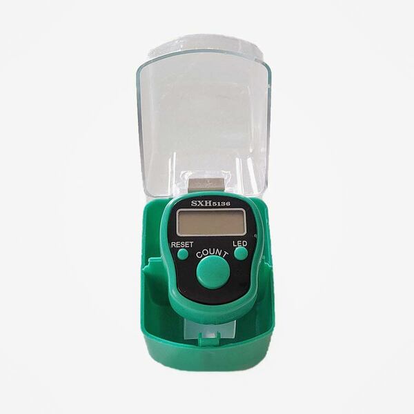 Digitale toerenteller lux met led en opbergdoosje Digitale toerenteller lux met led en opbergdoosje