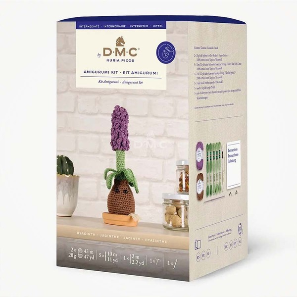 Amigurumipakket Hyacint haken DMC