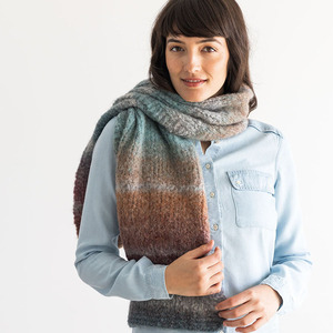 Minerva gebreide sjaal Breipakket Katia Minerva gebreide sjaal Breipakket Katia