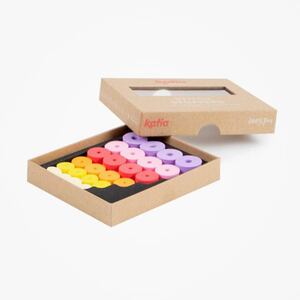 Naaldstoppers 24 stuks Gekleurd Katia Naaldstoppers 24 stuks Gekleurd Katia