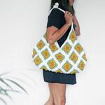 Gehaakte Sunflower tas met United Cotton Katia Haakpakket