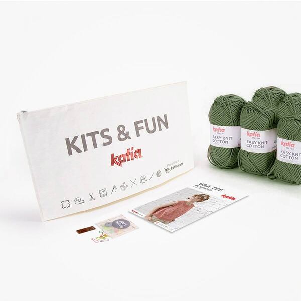 Ura Tee Olive Breipakket Katia Ura Tee Olive Breipakket Katia