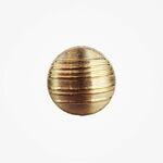 Knoop Royal Gold Stripes 18 mm ButtonLine