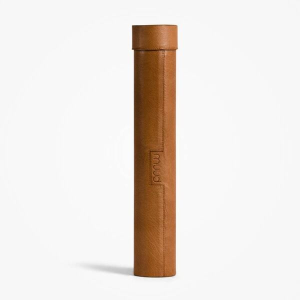 Upsala XL, Handgemaakte leren opbergkoker voor lange breinaalden Muud