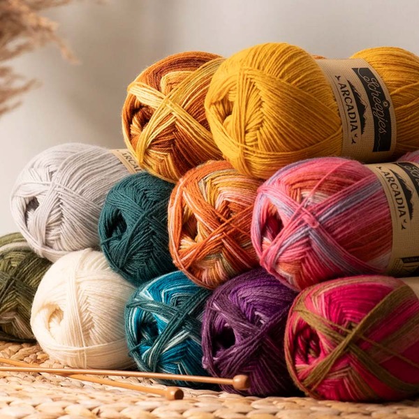 Arcadia Striped Scheepjes (100 gram) Arcadia Striped Scheepjes (100 gram)