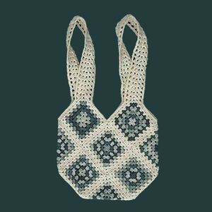 Beginner Granny square Groen tas Haakpakket Scheepjes Beginner Granny square Groen tas Haakpakket Scheepjes