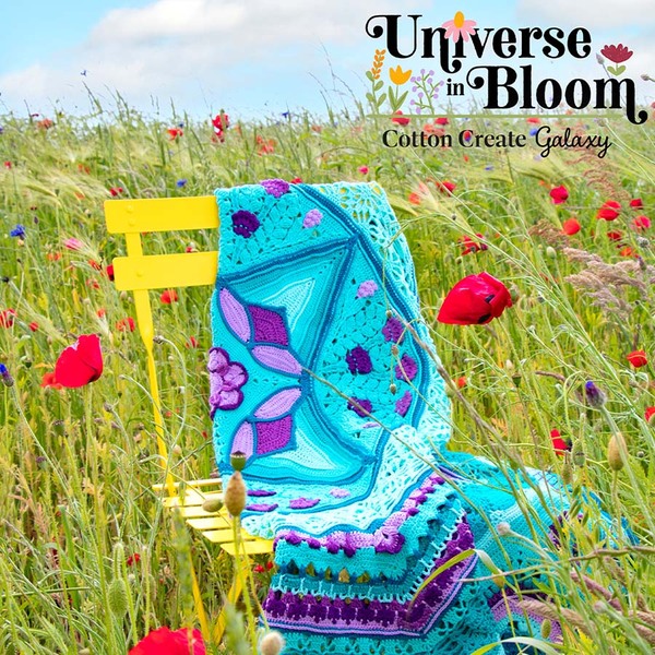 Scheepjes CAL2025 Universe in Bloom kit Cotton Create (100% katoen)