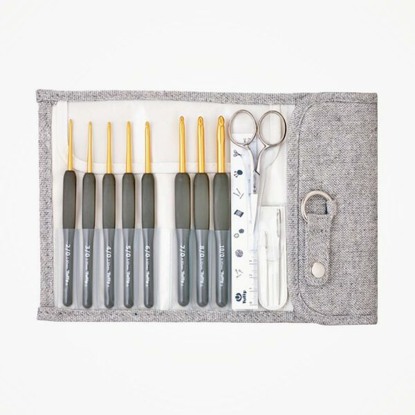 Tulip Etimo Royal Silver haaknaaldenset Tulip Etimo Royal Silver haaknaaldenset