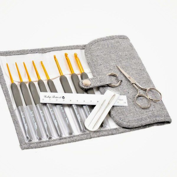 Tulip Etimo Royal Silver haaknaaldenset Tulip Etimo Royal Silver haaknaaldenset